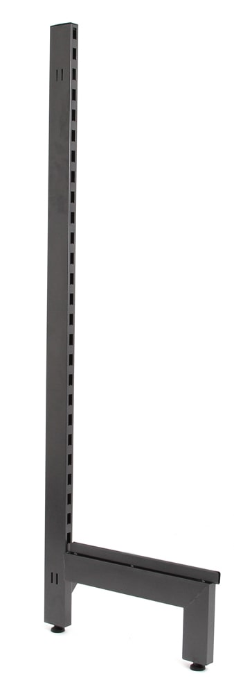 1500mm single post in hammertone finish, industrial shelving component ideal for Australian storage solutions.