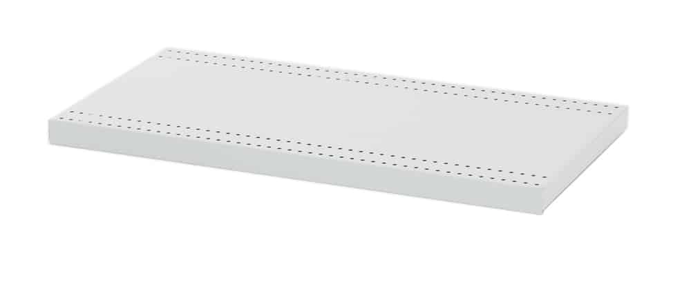 White 300mm shelf 600mm wide - sturdy and versatile storage solution for home or office