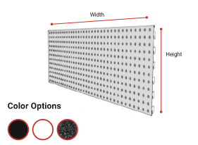 Heavy-duty corner back panel for shelving units, perfect for storage solutions in warehouses or garages in Australia.