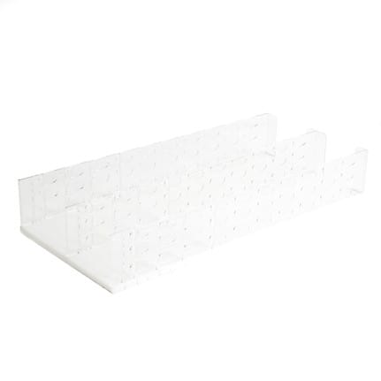 Multi-glide breakable divider 95mm x 635mm shelving component, ideal for custom storage solutions in Australia.